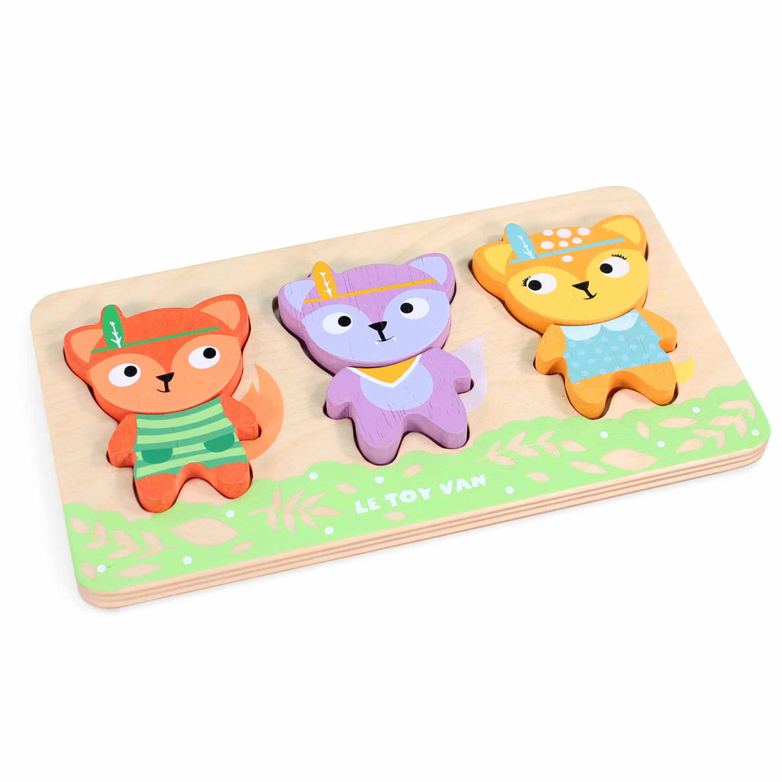 Holzpuzzle "Tierbabys"