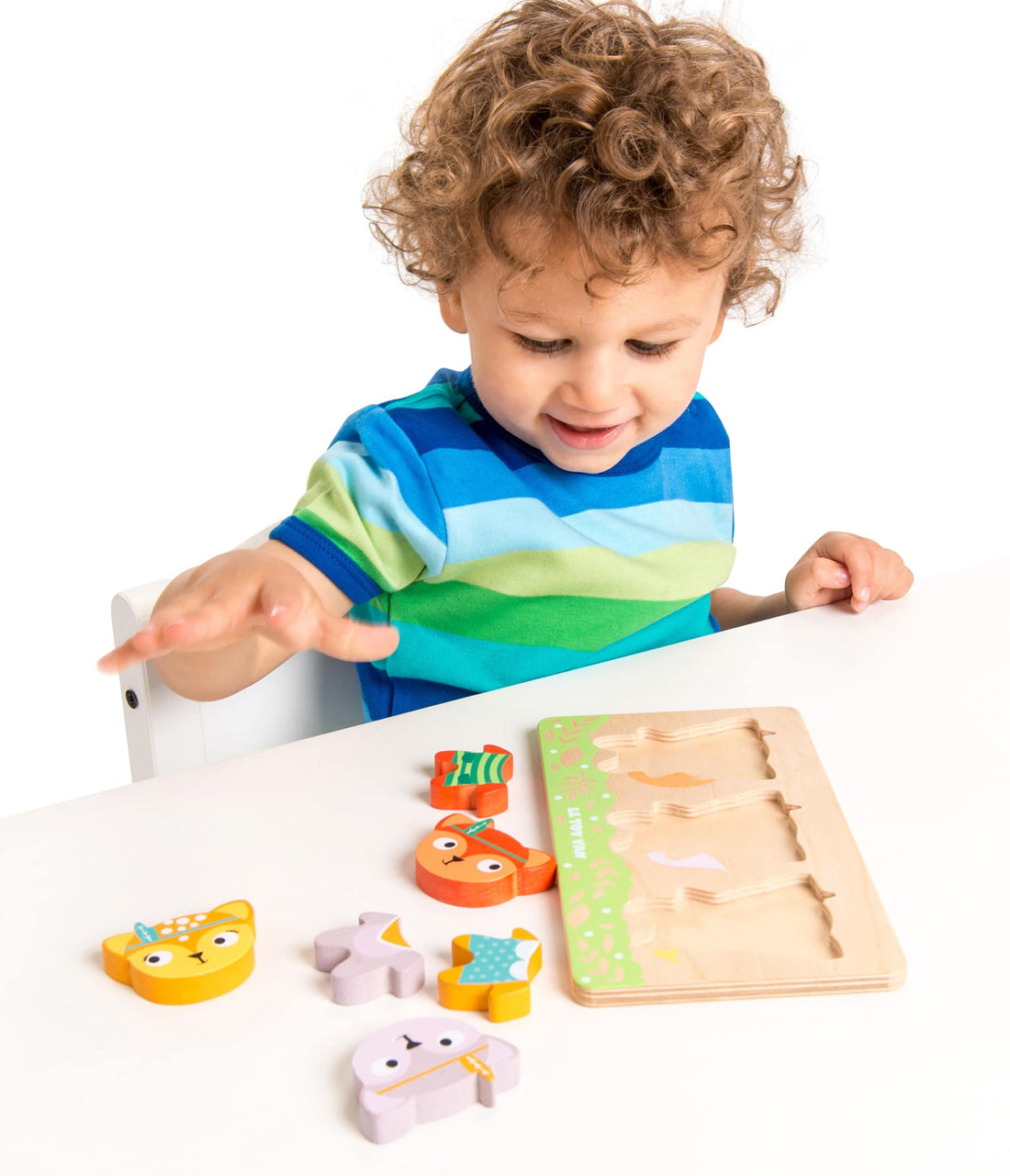 Holzpuzzle "Tierbabys"