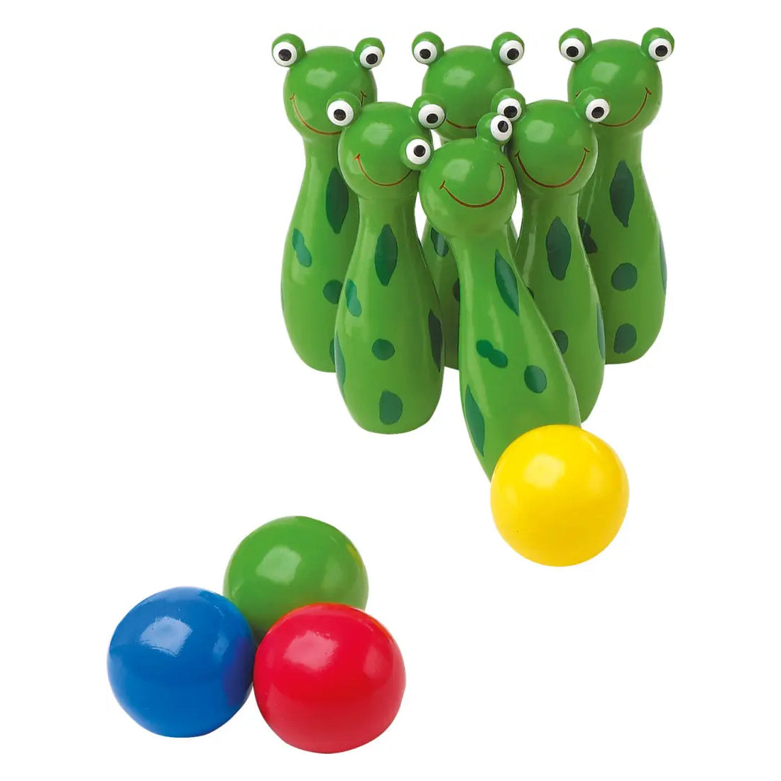 Kegelspiel Lustige Frösche
