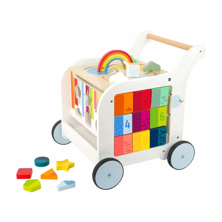 Lauflernwagen Regenbogen
