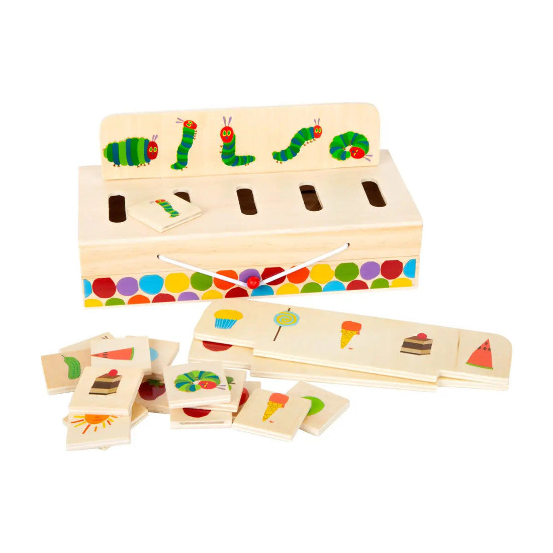 Sortierspiel Raupe