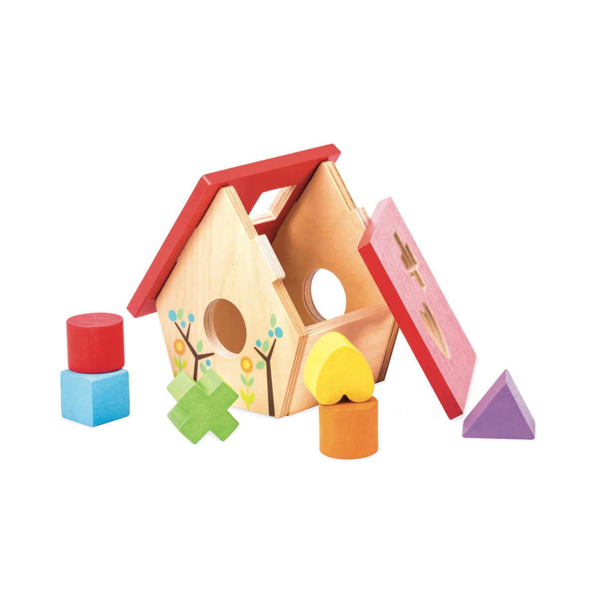 Steckspiel Kleines Vogelhaus