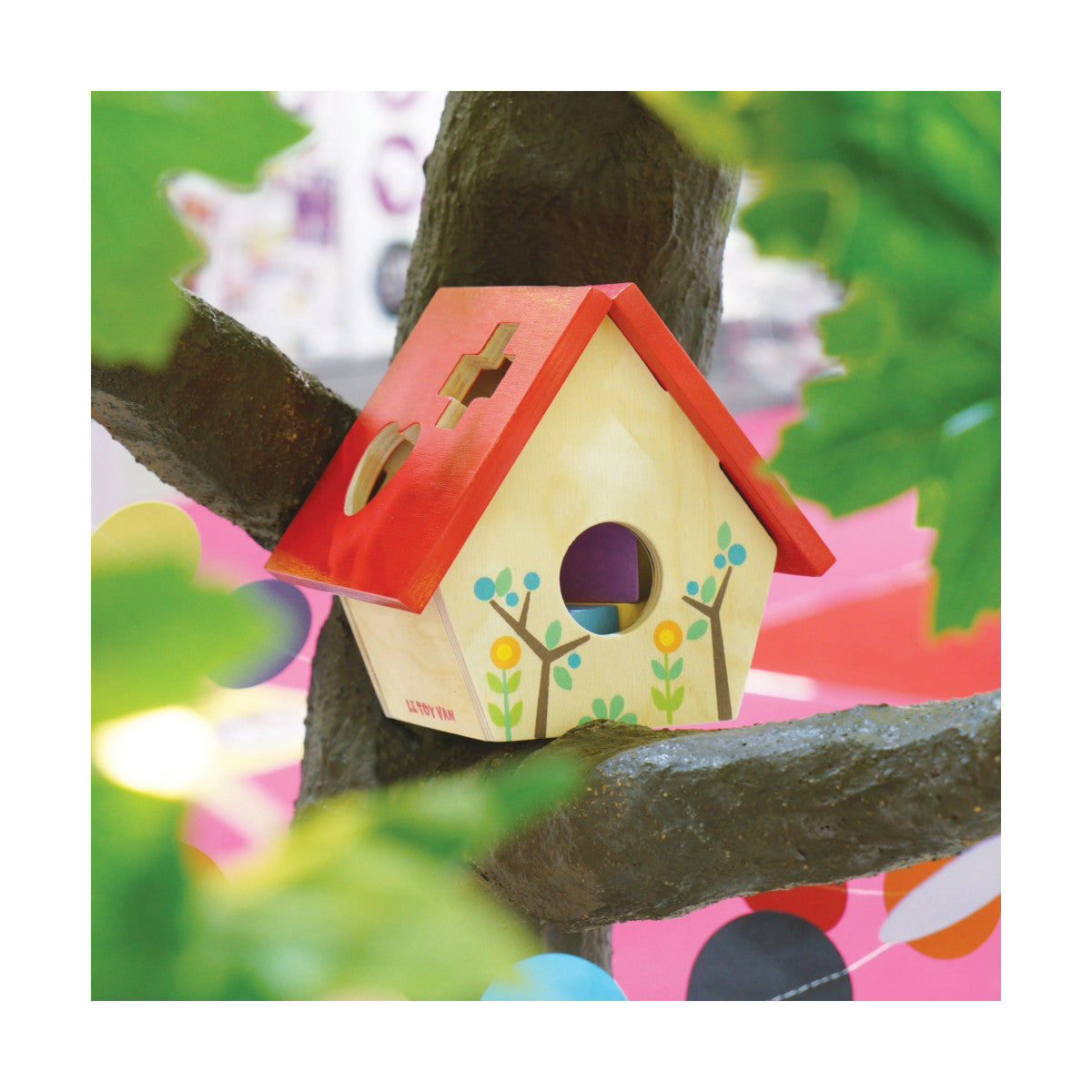 Steckspiel Kleines Vogelhaus